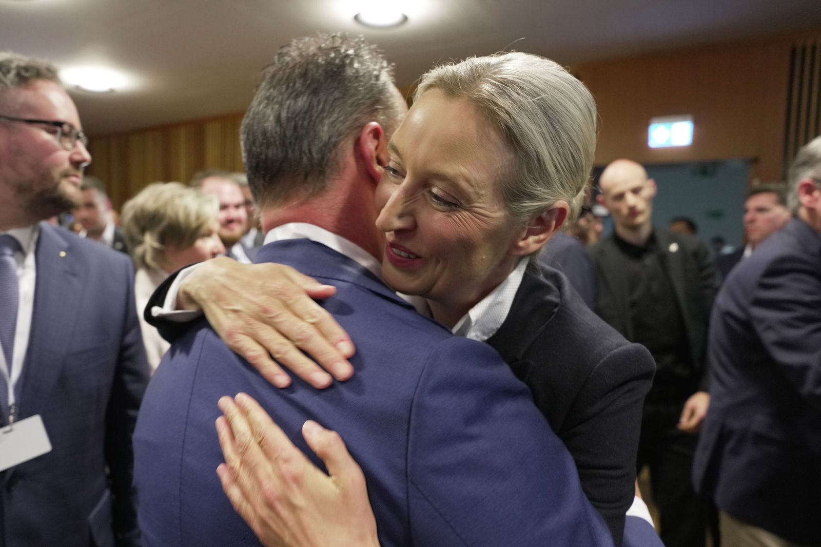 Die AfD kann nach den Hochrechnungen feiern. 