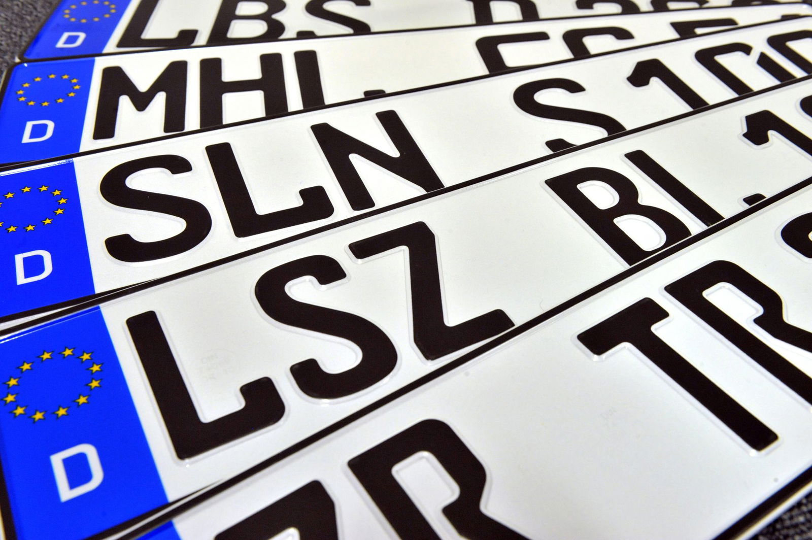 Die Länder wollen Freiheit bei Vergabe neuer Kfz-Kennzeichen. (Symbolbild)