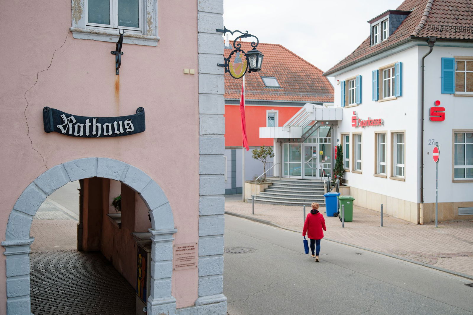 Weisenheim am Sand ist die größte Gemeinde der Verbandsgemeinde Freinsheim.