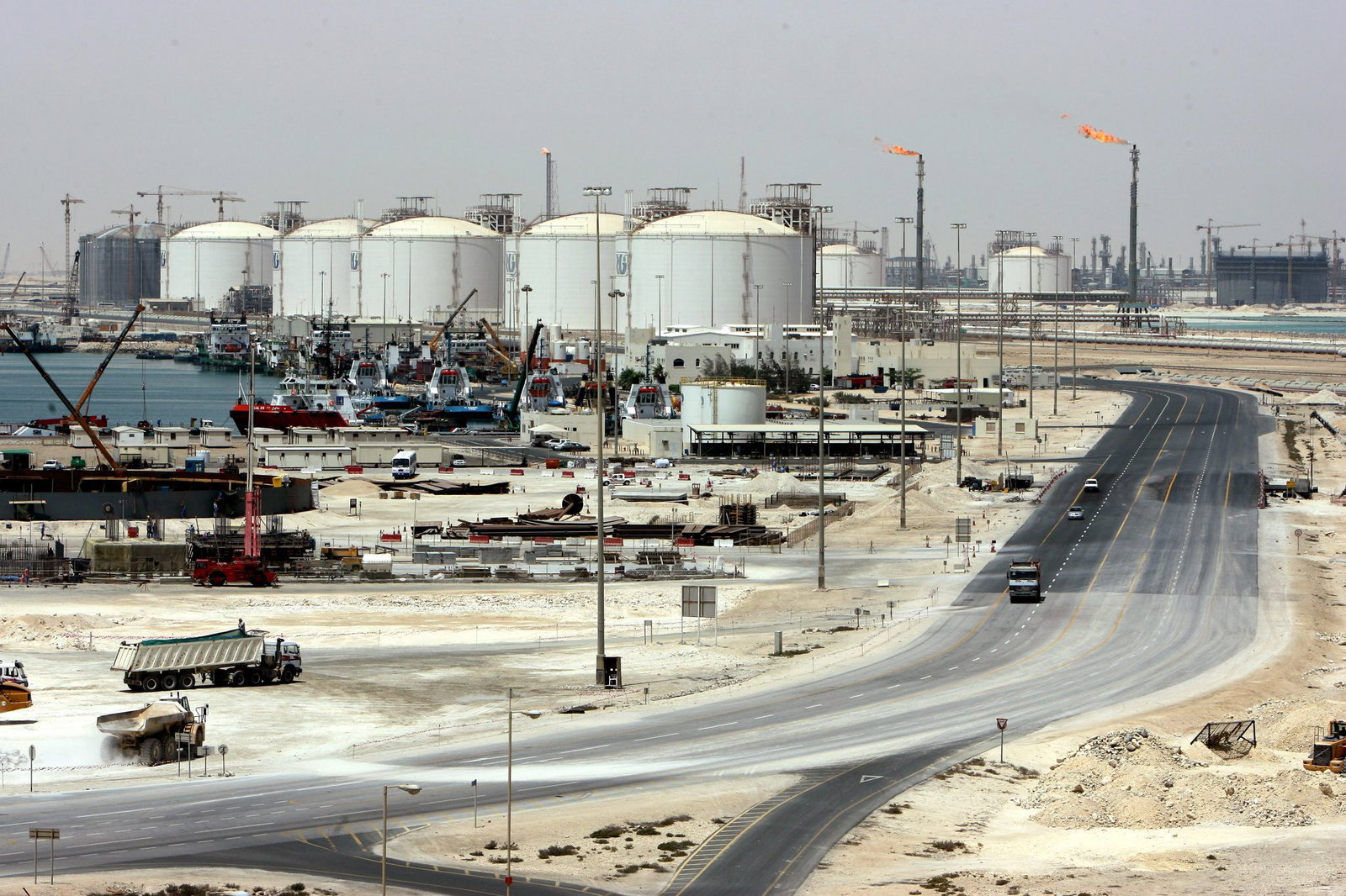 Ein Industriegebiet in Katar wird Ziel eines iranischen Angriffs. (Archivbild) 