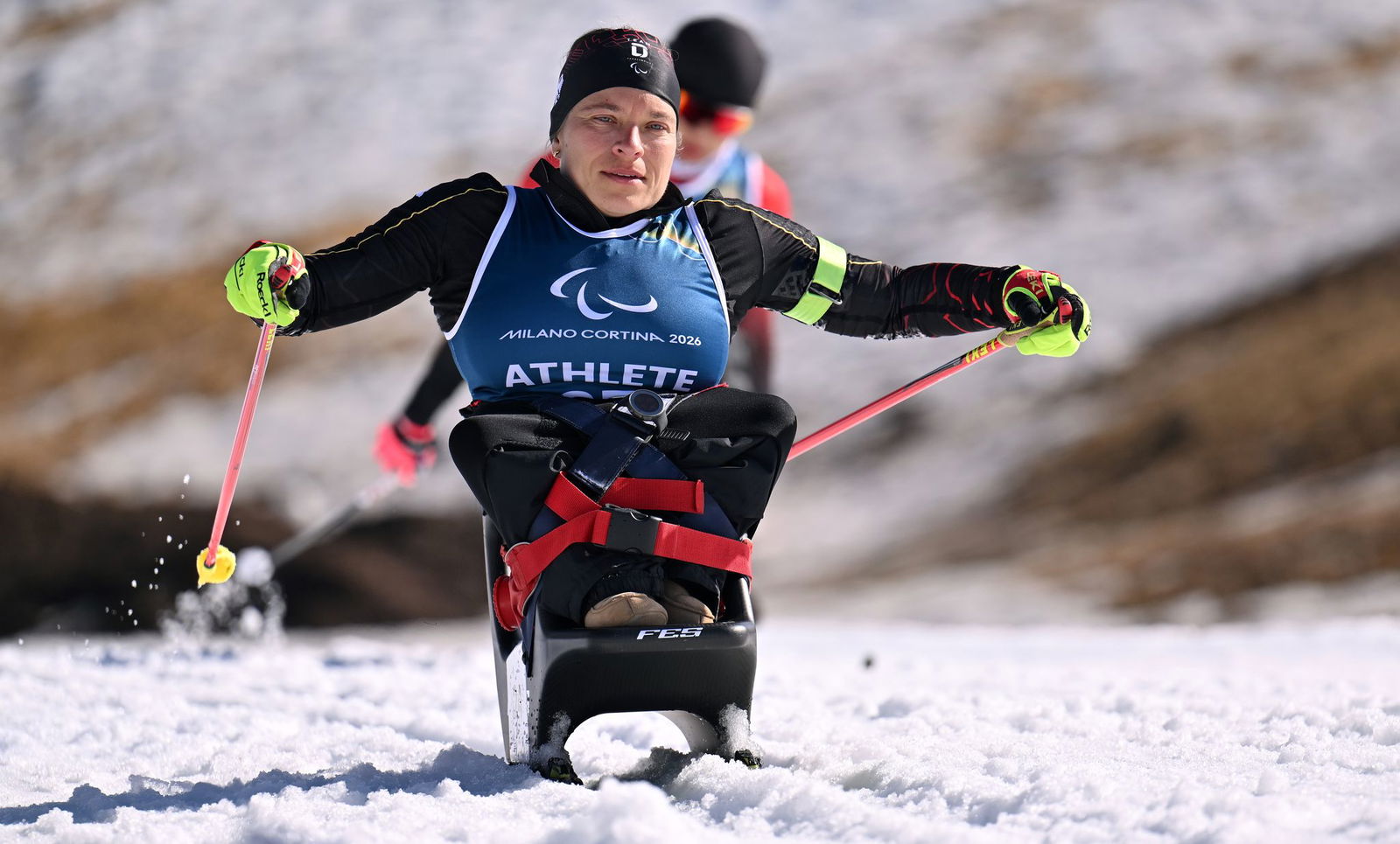 Anja Wicker blickt mit etwas Sorge auf die Bedingungen. 