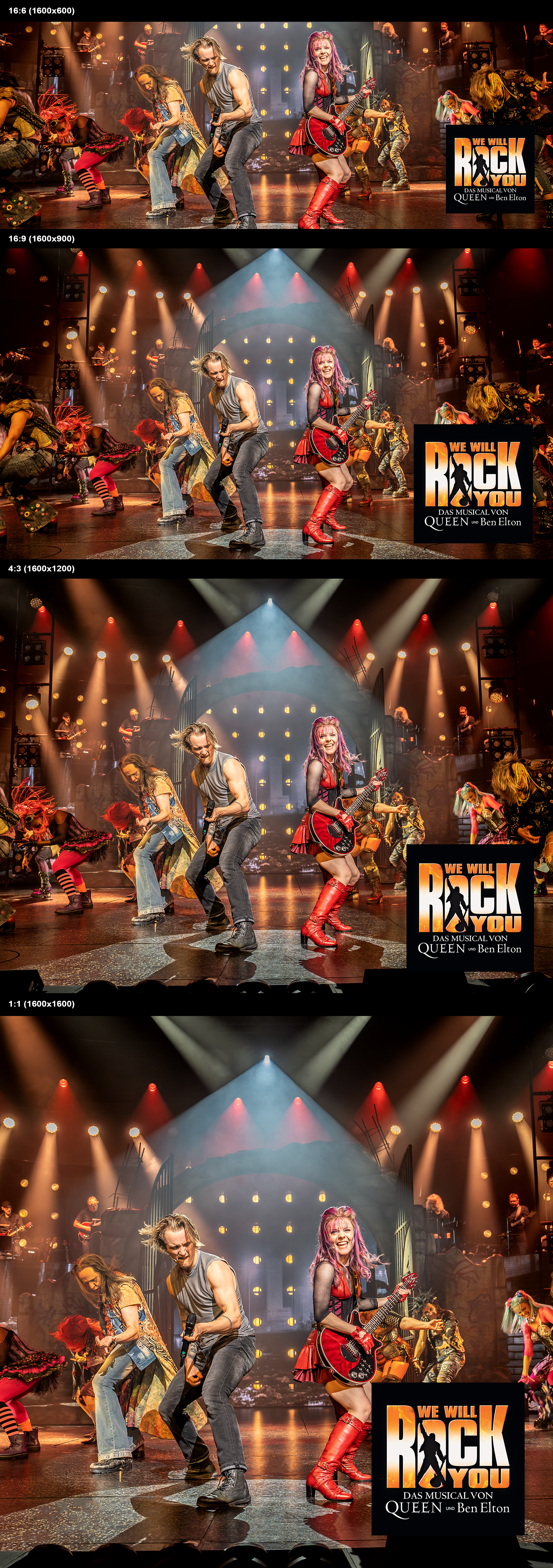WE WILL ROCK YOU - Das Musical in Stuttgart
