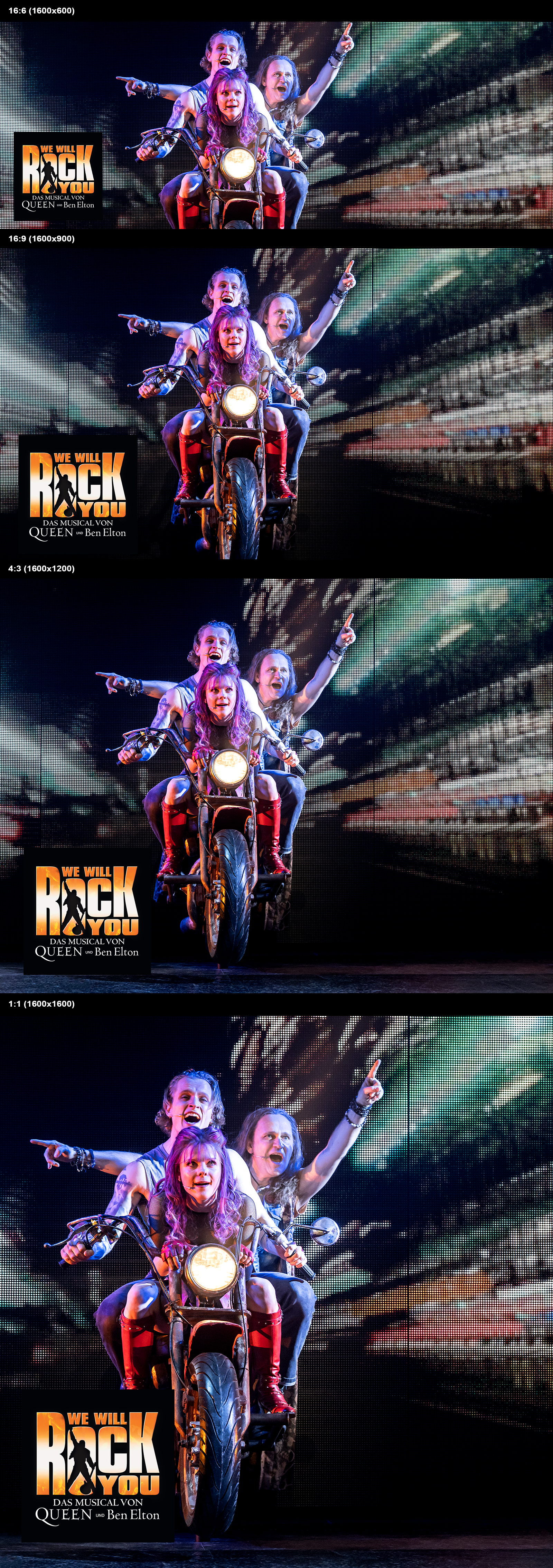 WE WILL ROCK YOU - Das Musical in Stuttgart