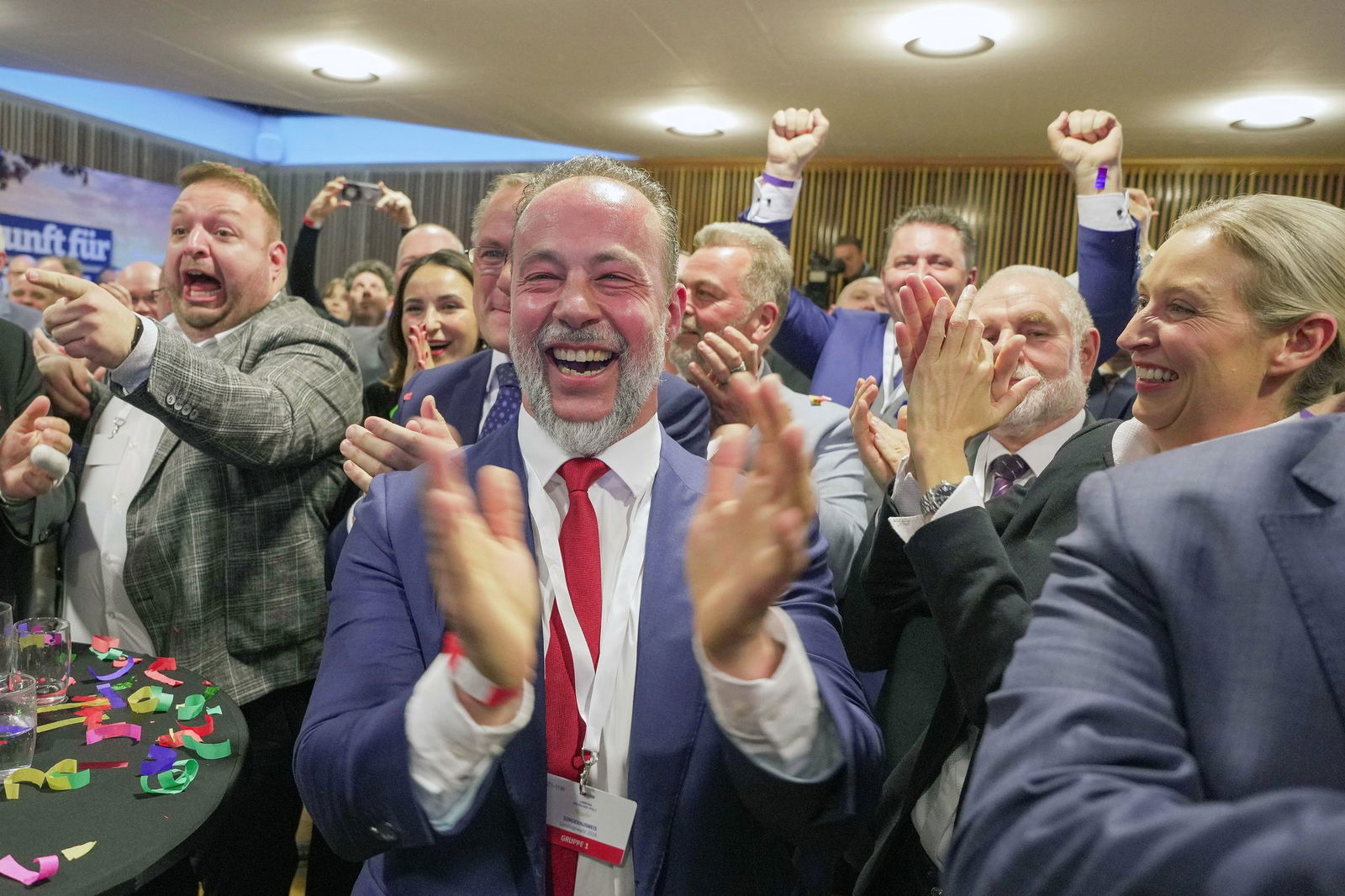 Die AfD um Jan Bollinger hat deutlich zugelegt.