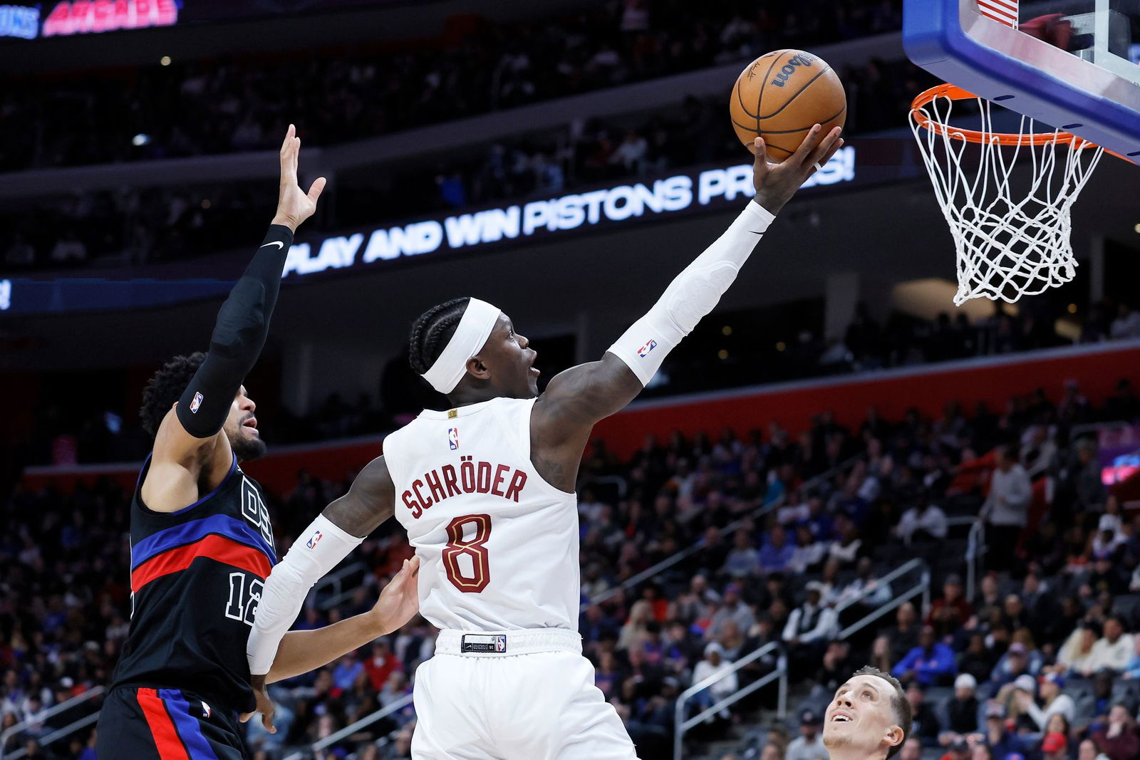 Dennis Schröder hatte gegen sein ehemaliges Team Detroit nicht seinen besten Tag.