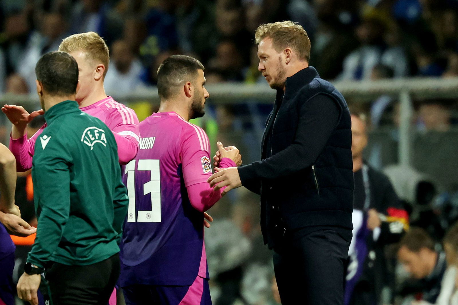 Bald wieder im Kader? Julian Nagelsmann entscheidet über Deniz Undavs Rückkehr. (Archivbild)