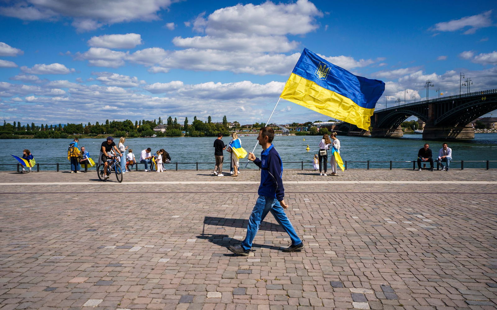 Rheinland-Pfalz unterstützt die Ukraine auf dem Weg, Mitglied der EU zu werden. (Archivbild)