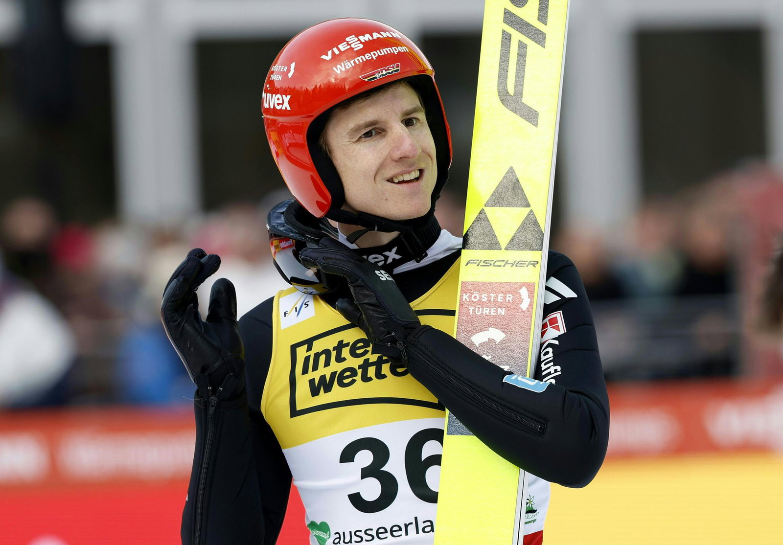 Karl Geiger freut sich auf die Zusammenarbeit mit dem neuen Bundestrainer. (Archivbild)