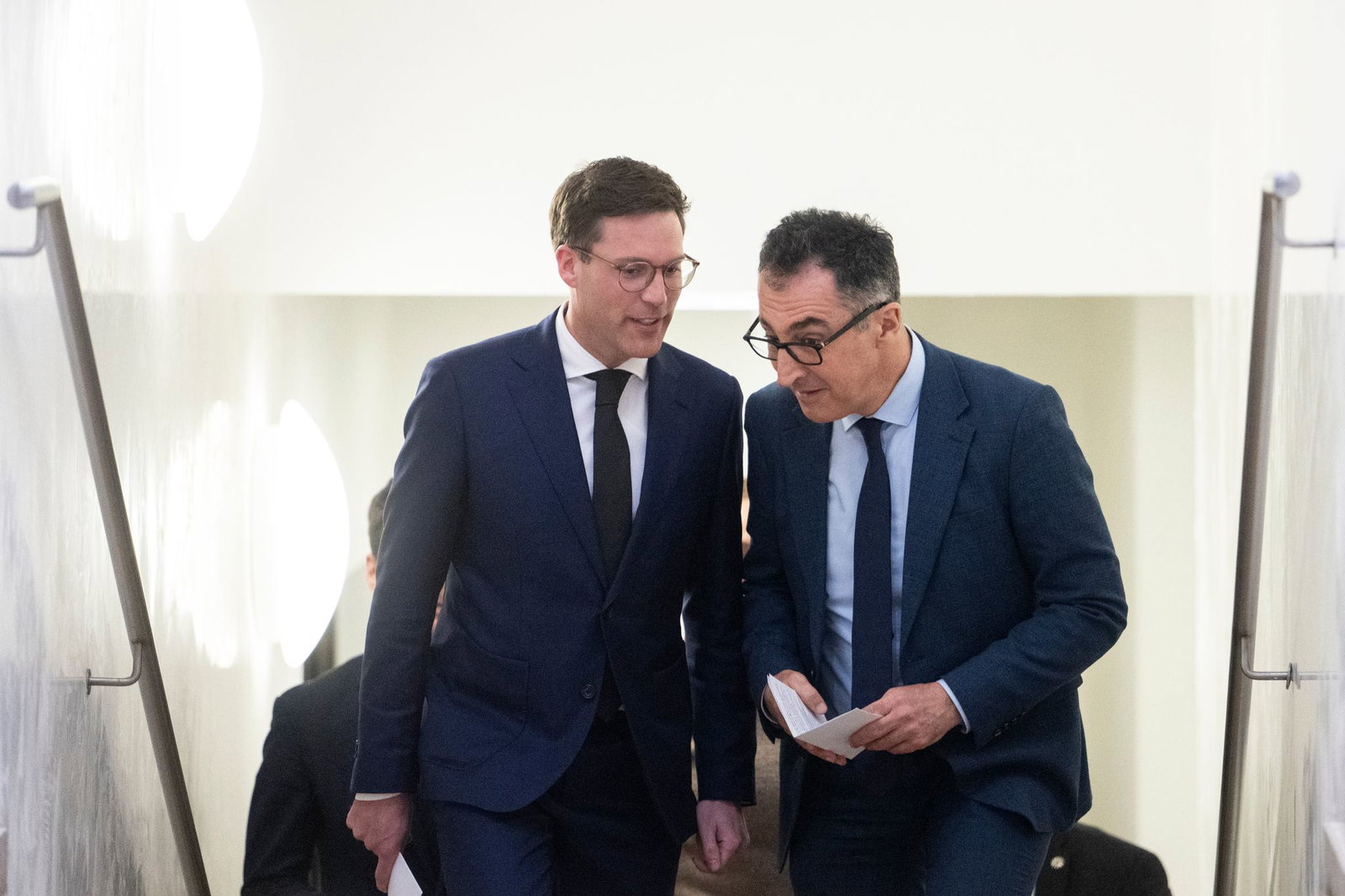 Manuel Hagel und Cem Özdemir haben sich mit ihren Teams schon mehrfach getroffen. (Archivbild)