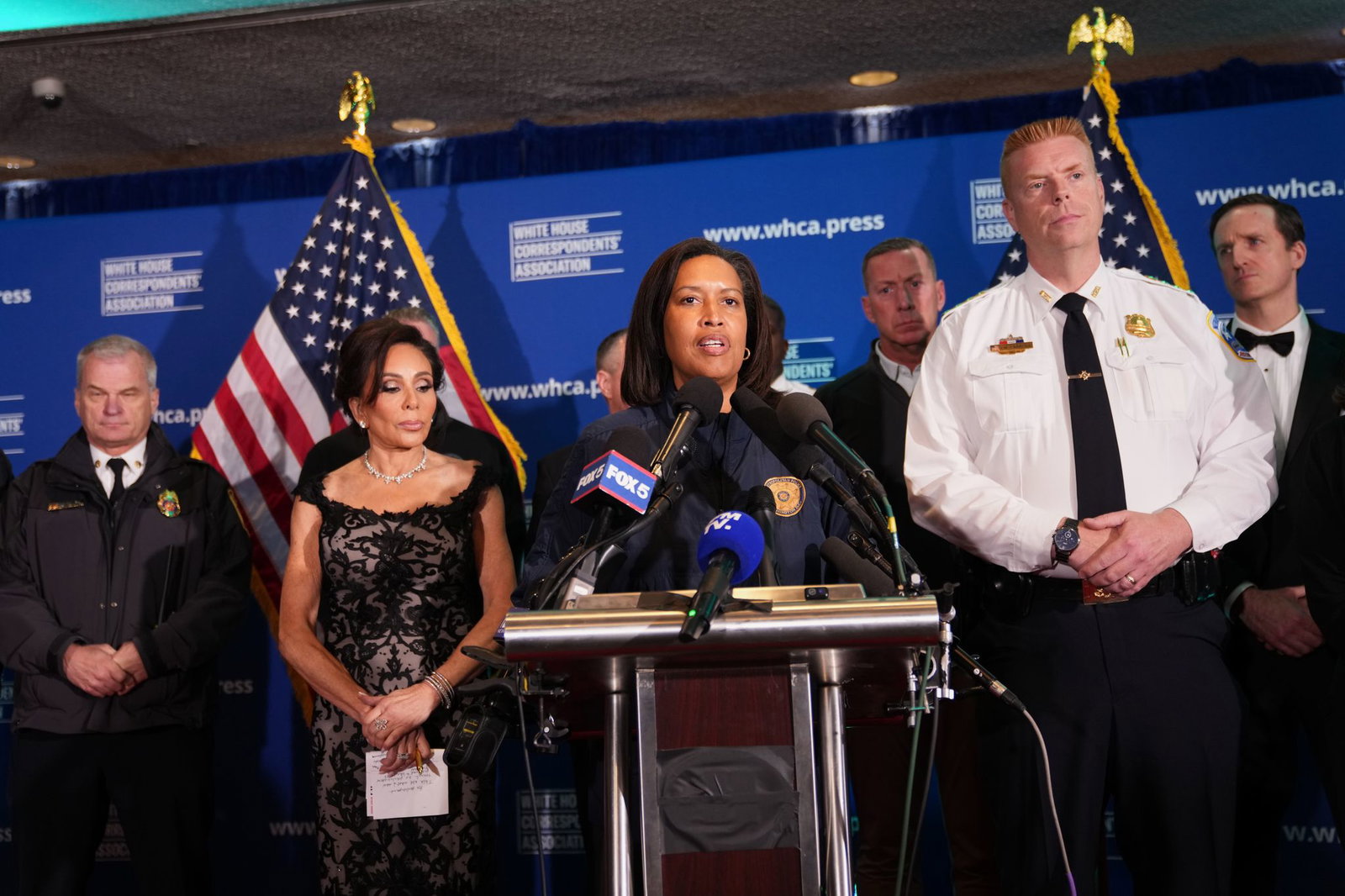 Die Sicherheitsbehörden nahmen in einer Pressekonferenz Stellung zu dem Vorfall.