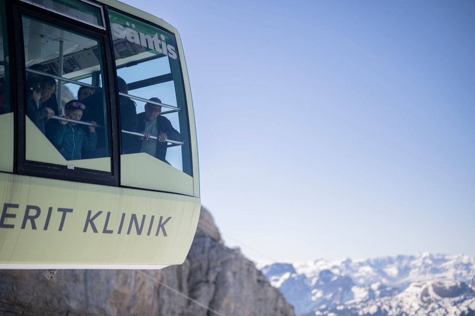 Die letzte Fahrt: Die Säntis-Schwebebahn wird neu gebaut.