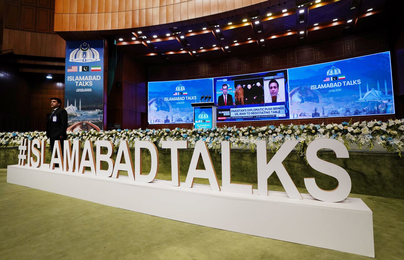 Die Gespräche in Islamabad dauerten bis in die frühen Morgenstunden an. 