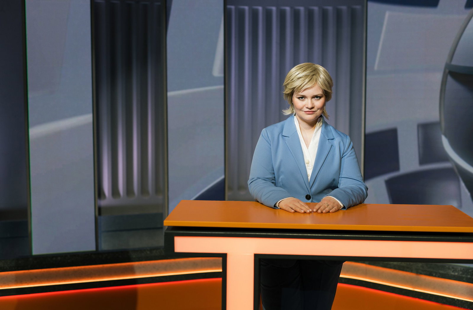 Autorin und Darstellerin Caro Worbs im «ZDF Magazin vor Ort».