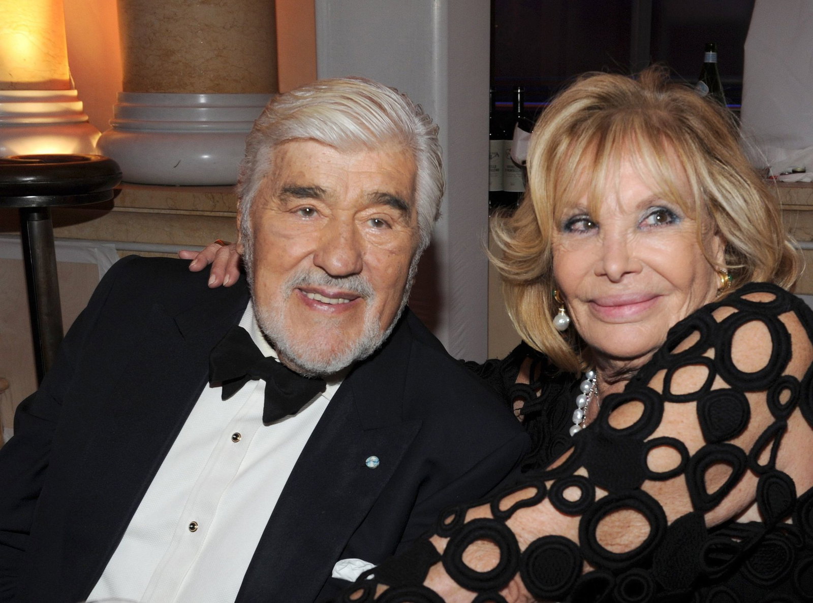 Mario Adorf mit seiner Ehefrau Monique. (Archivbild)