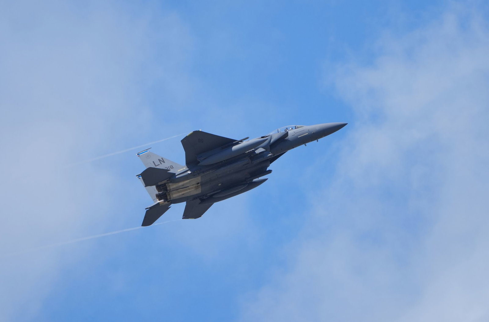 Ein Kampfflugzeug vom Type F-15E ist über dem Iran abgeschossen worden. (Archivbild)