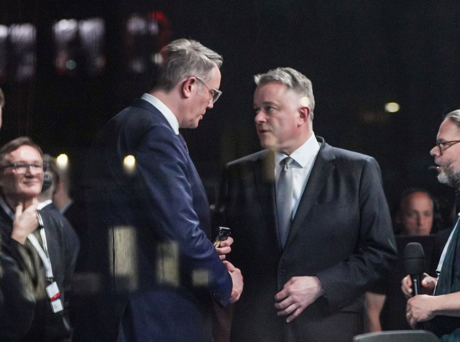 Die Verhandlungsführer Alexander Schweitzer (SPD/links) und Gordon Schnieder (CDU) sind übereingekommen. (Archivbild) 