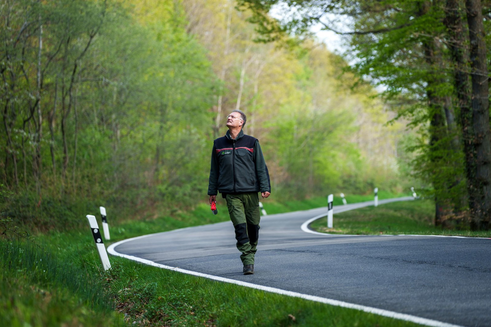 Förster Martin Teuber ist seit 15 Jahren Leiter des Forstreviers Dannenfels. 