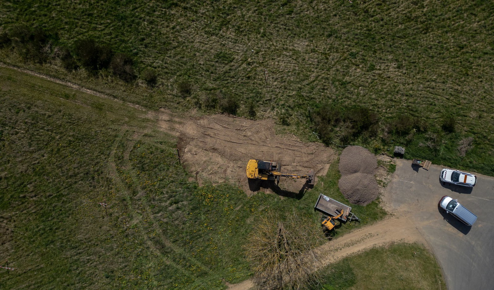 Bis die Arbeiten an der eigentlichen Autobahntrasse beginnen, dauert es noch eine Weile. 