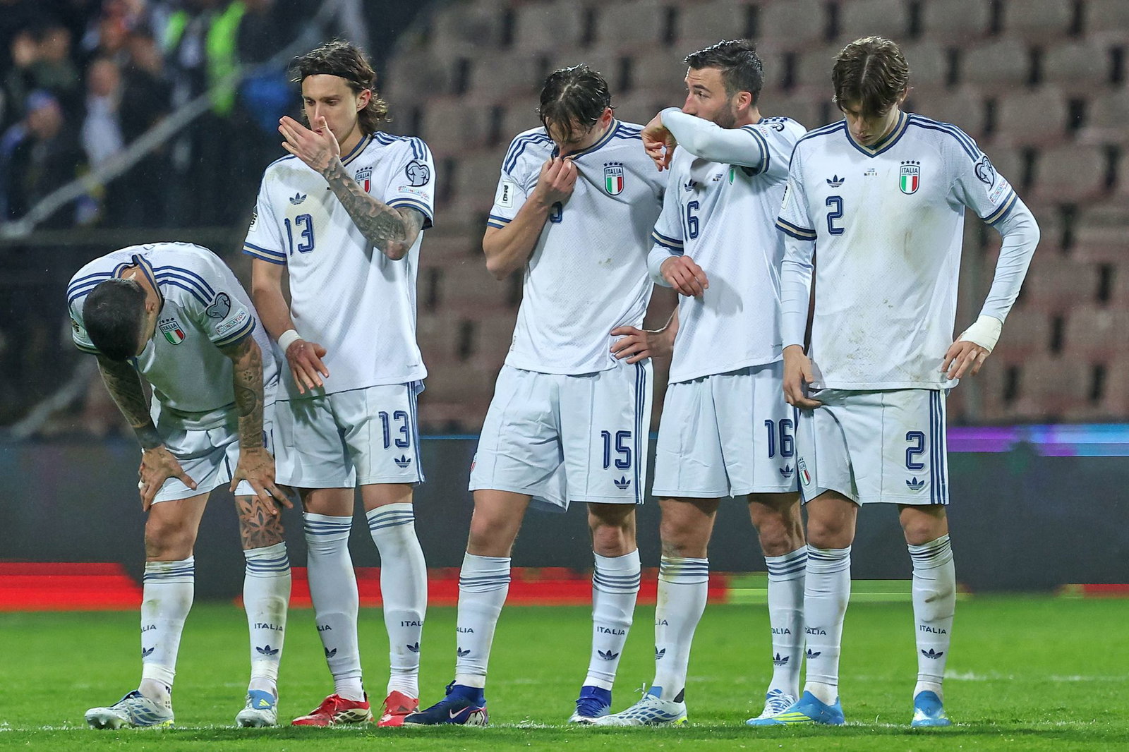 Die große Trauer: Gegen Bosnien-Herzegowina verpassten die Italiener die WM-Qualifikation.