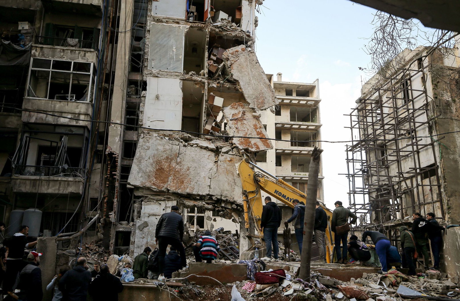 Der militärische Schlagabtausch zwischen Israels Armee und der proiranischen libanesischen Hisbollah . 