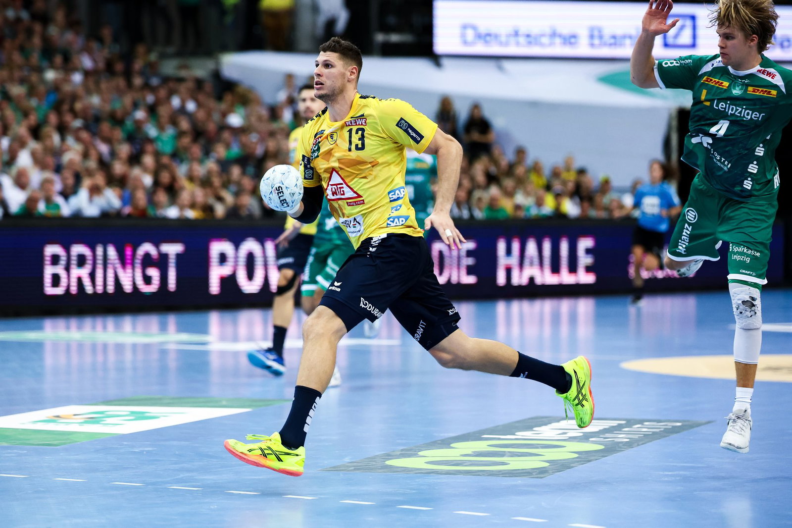 Sebastian Heymann wechselt von den Rhein-Neckar Löwen nach Hannover. (Archivbild)