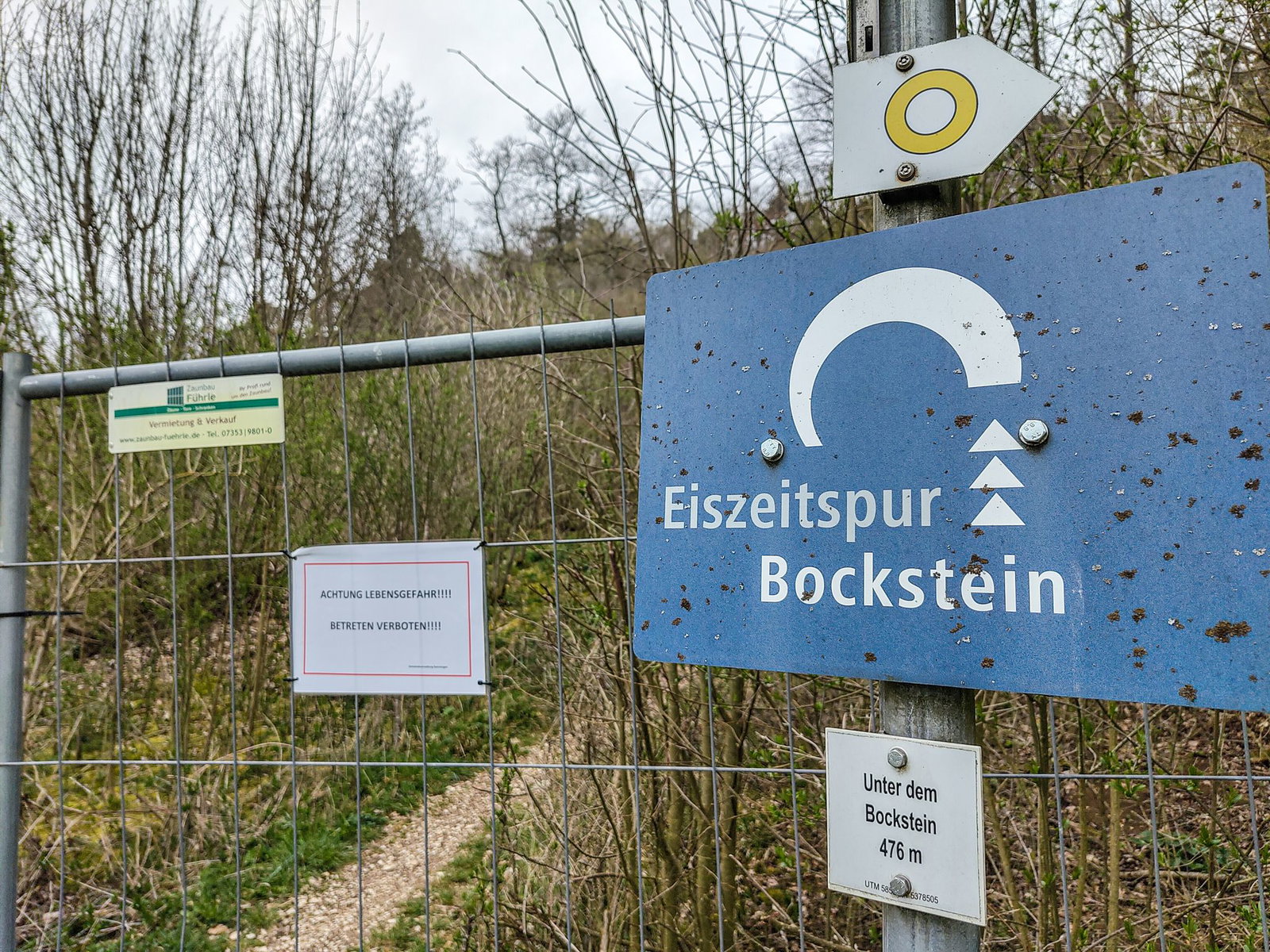 Der Zugang zur Höhle wurde nach dem Unfall gesperrt.
