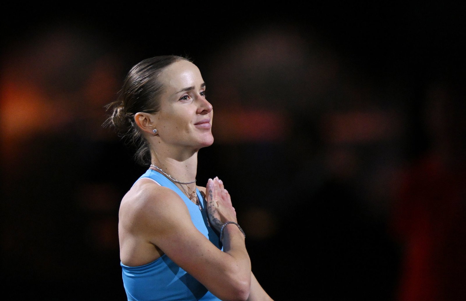 Jelina Switolina möchte mit ihren Erfolgen ihren Landsleuten eine Freude bereiten.