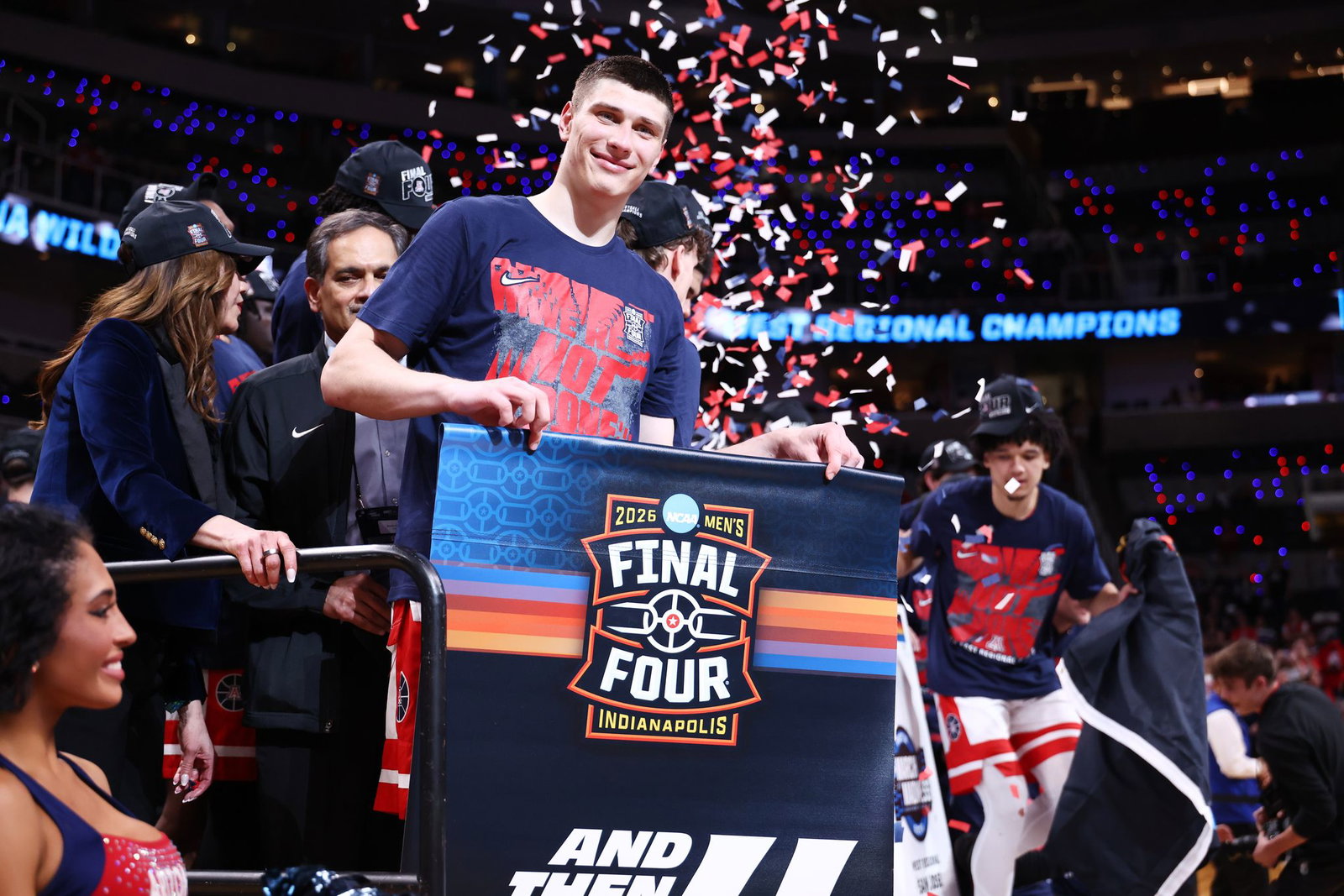 Kharchenkov ist Mittendrin im Spektakel der March Madness.