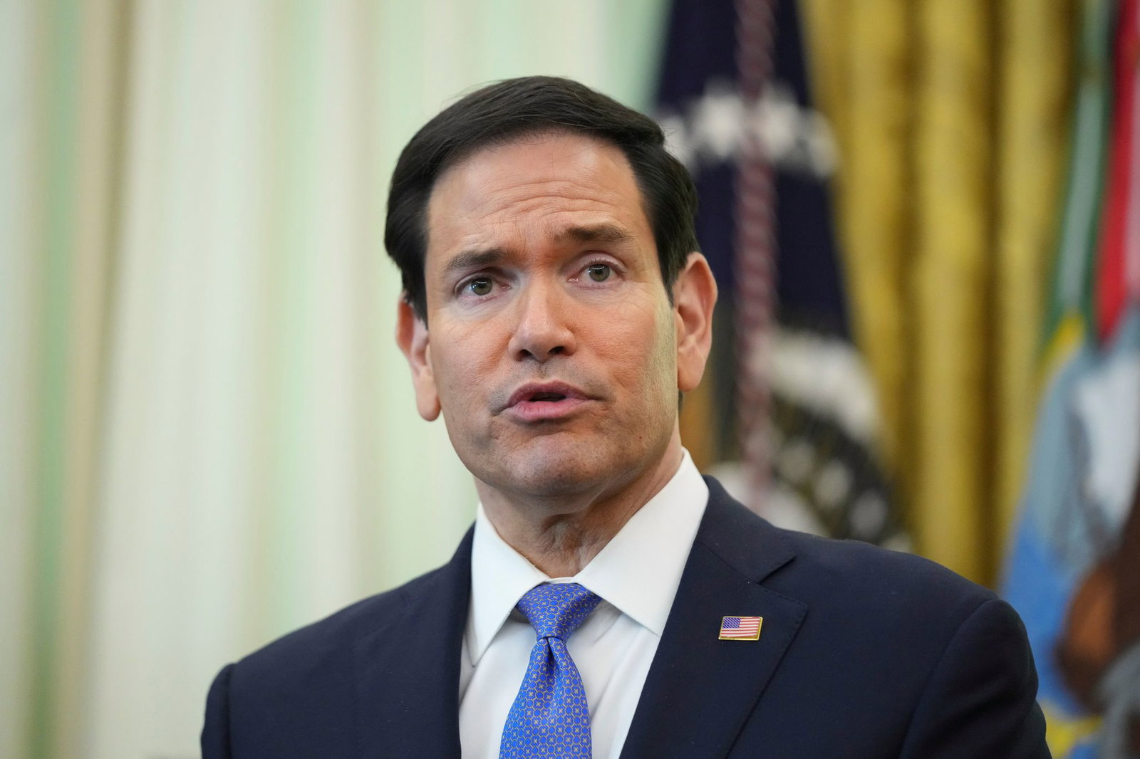 US-Außenminister Marco Rubio vergleicht die Straße von Hormus mit einer «wirtschaftlichen Atomwaffe». (Archivbild)