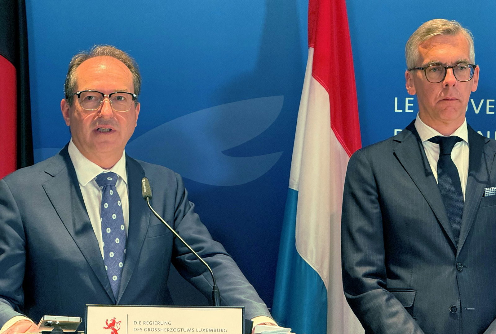 Bei dem Treffen der deutschsprachigen Innenminister in Luxemburg waren auch deutsche Grenzkontrollen ein großes Thema.