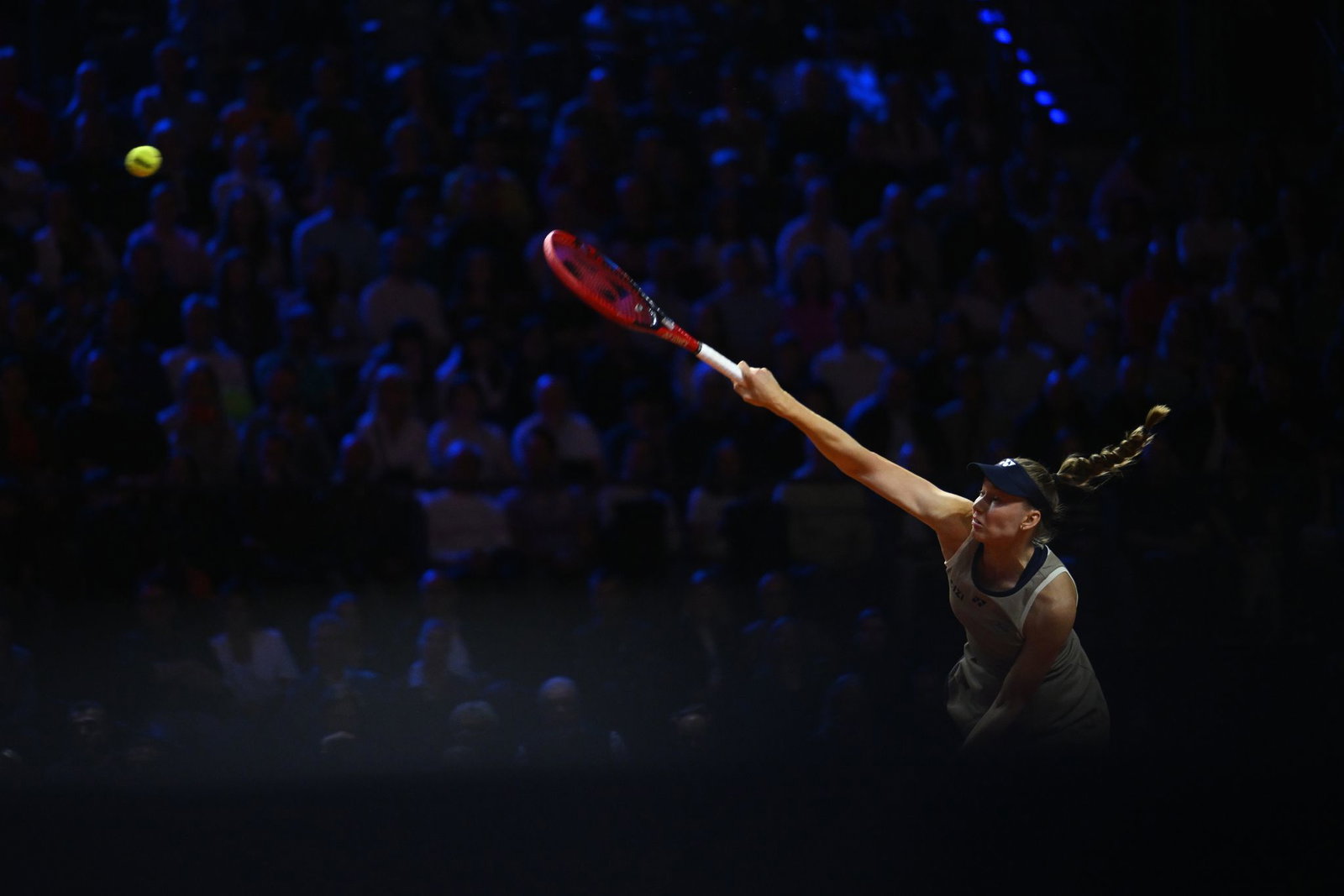 Jelena Rybakina dominierte oft bei eigenem Aufschlag.