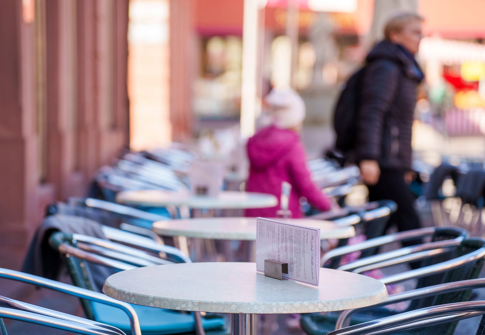 Die Außengastronomie könnte an Ostern bei Sonne und milderen Temperaturen sehr gefragt sein. 