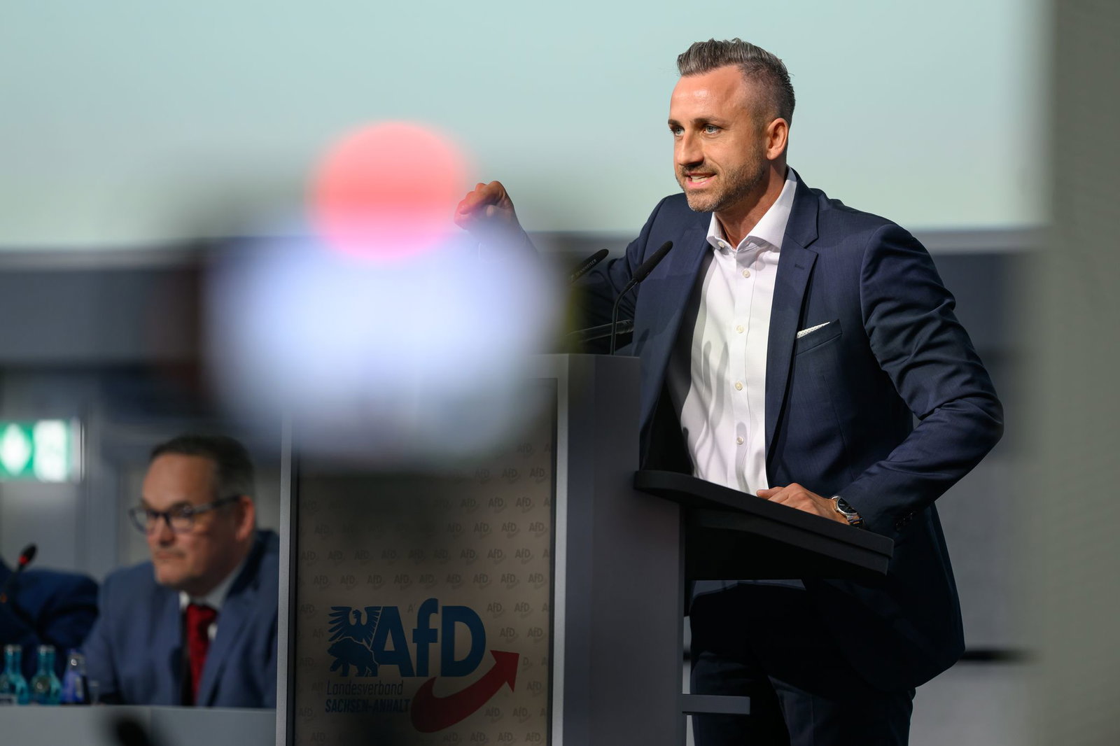 «Wir müssen es alleine schaffen», sagte AfD-Spitzenkandidat Ulrich Siegmund.