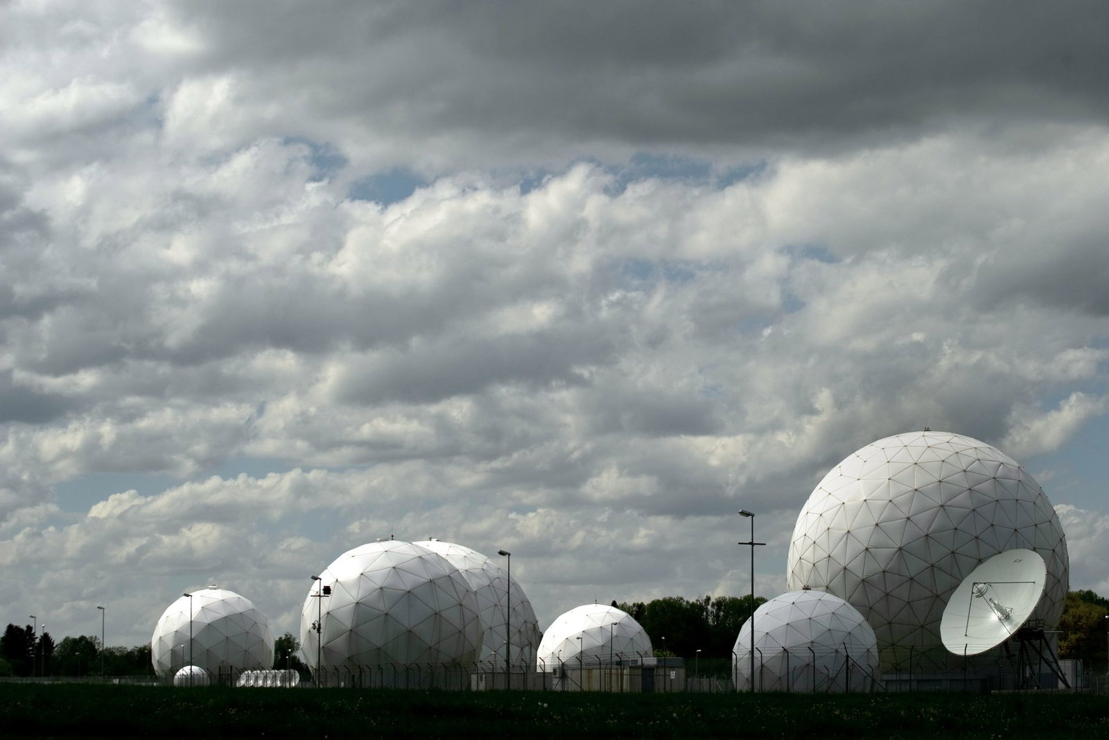 Die BND-Abhörstation im bayerischen Bad Aibling.