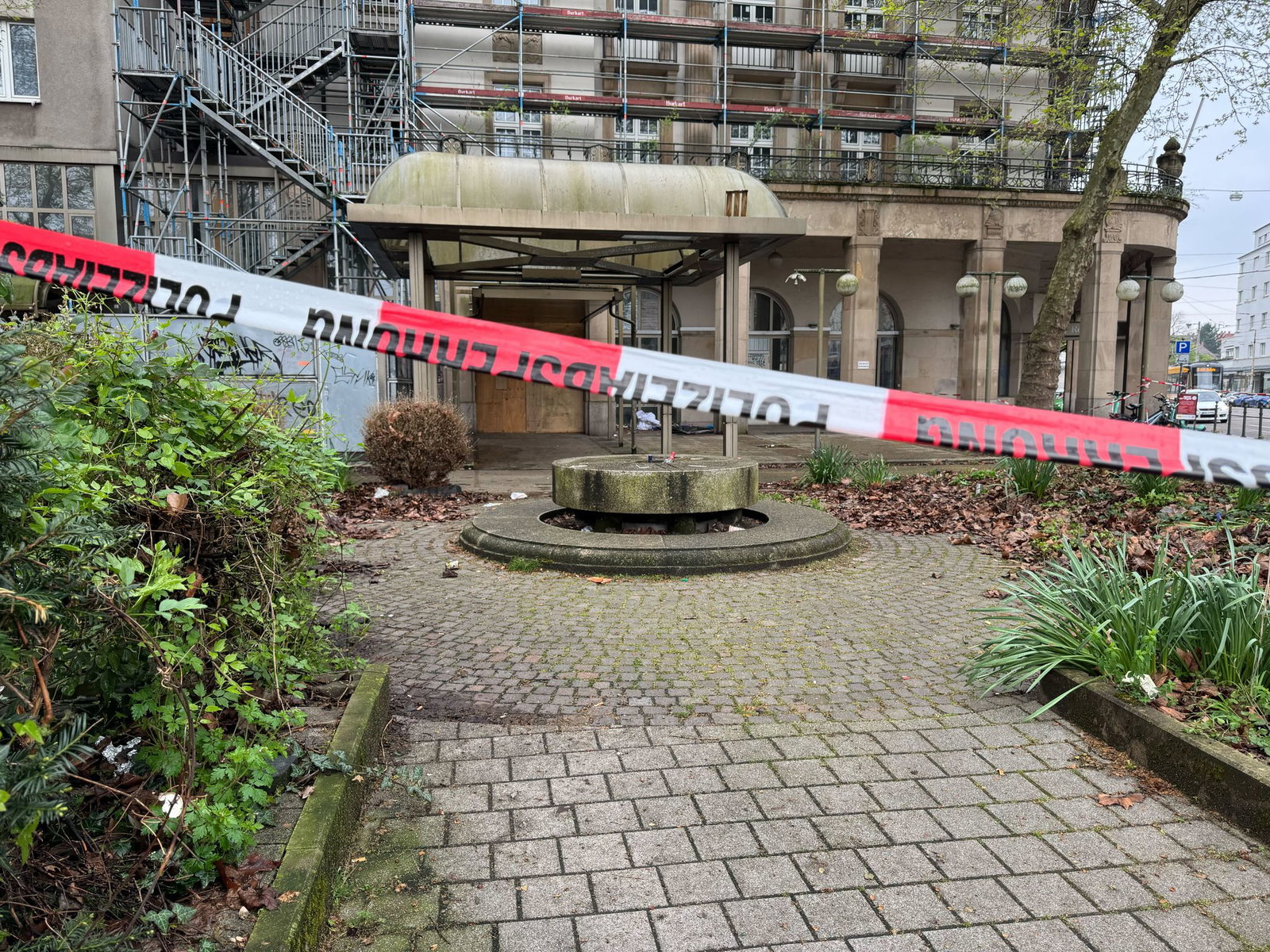 Nach Polizeiangaben wurde der Mann getötet. 