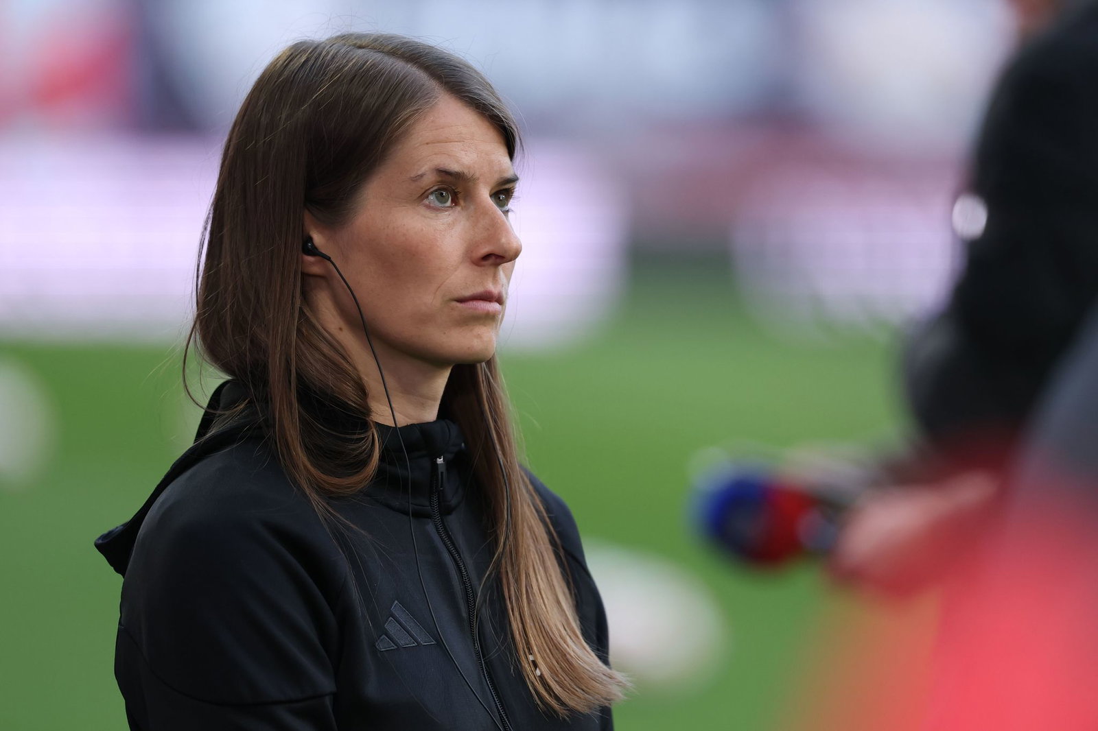 Sie steht erneut im Mittelpunkt: Marie-Louise Eta. 