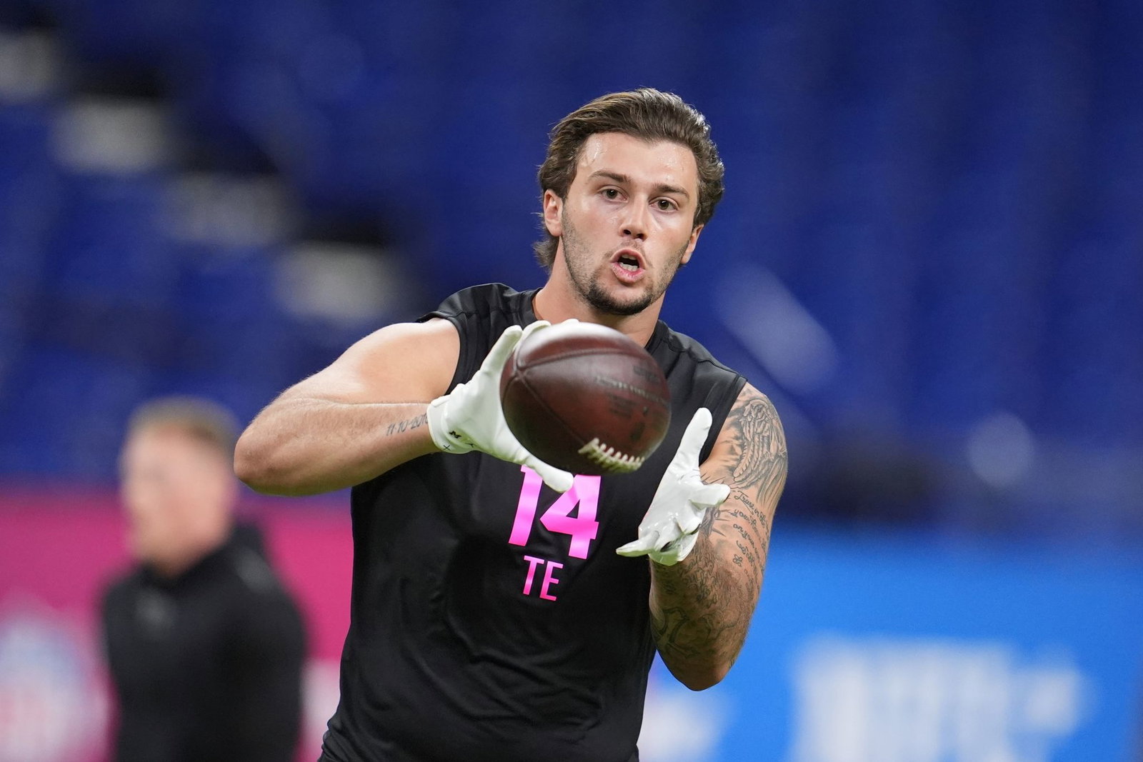 Tight End Marlin Klein wurde von den Houston Texans im NFL-Draft bereits in der zweiten Runde ausgewählt. (Archivbild)