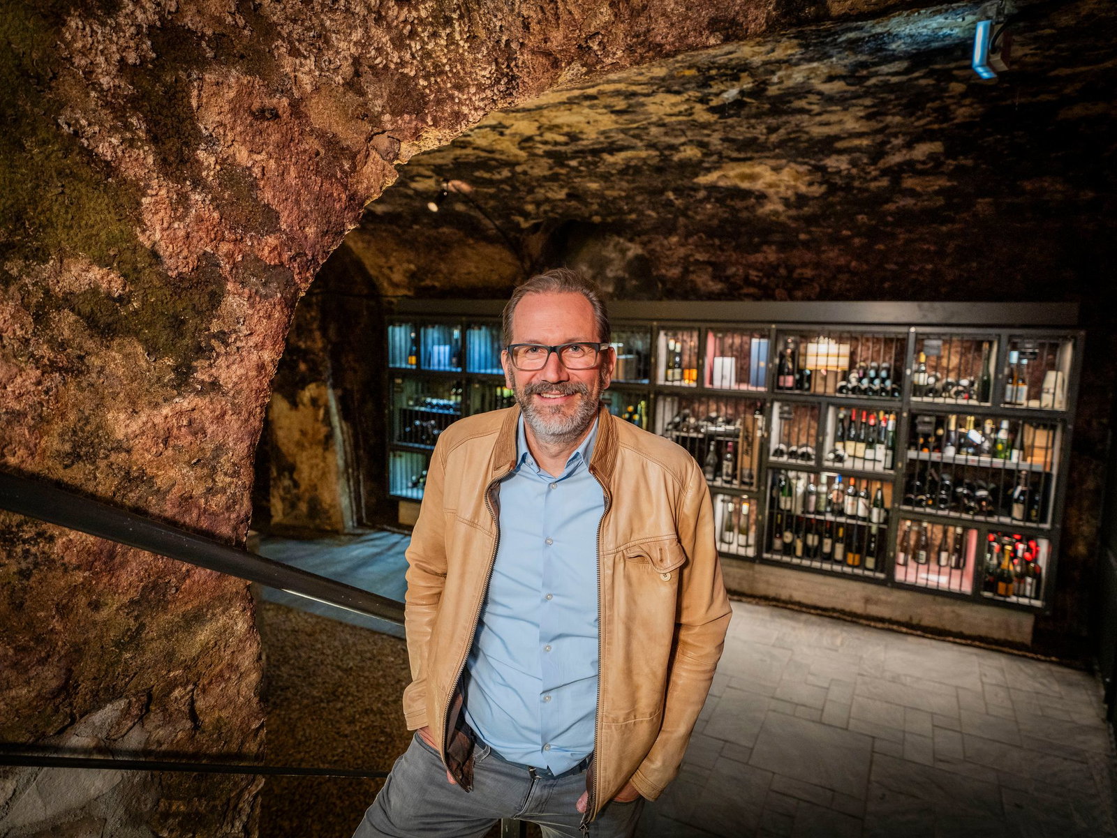 Wein-Unternehmer Christian Ress aus dem Rheingau hatte die Idee zur Winebank.