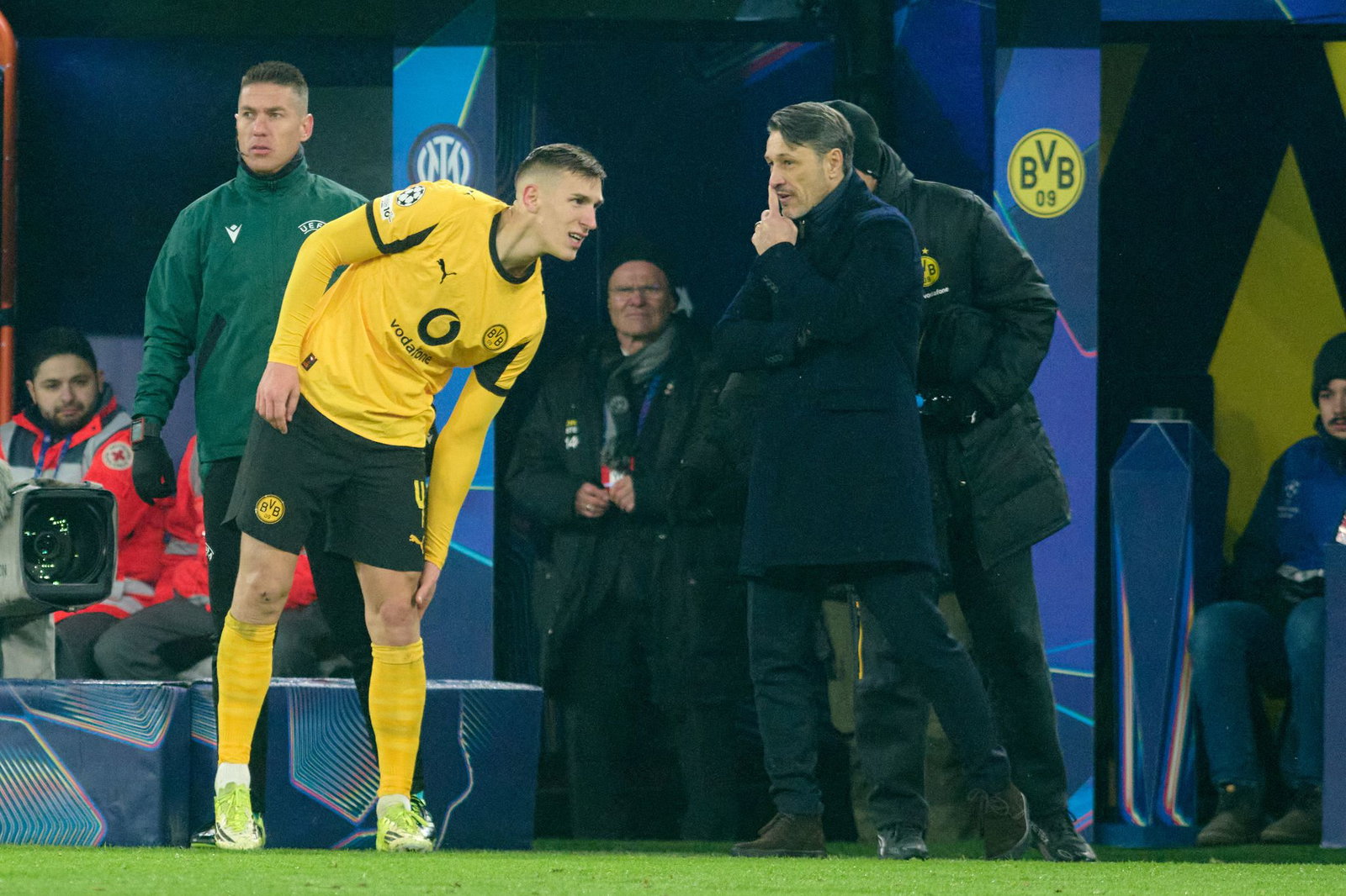 BVB-Trainer Niko Kovac bleibt optimistisch bei Nico Schlotterbecks Vertragsverlängerung. (Archivbild) 