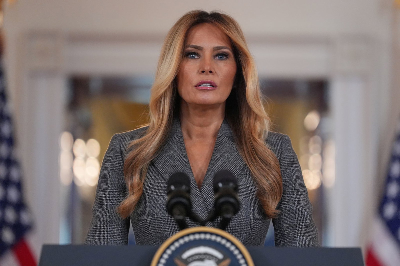 Melania Trump: «Ich war nie mit Epstein befreundet.»
