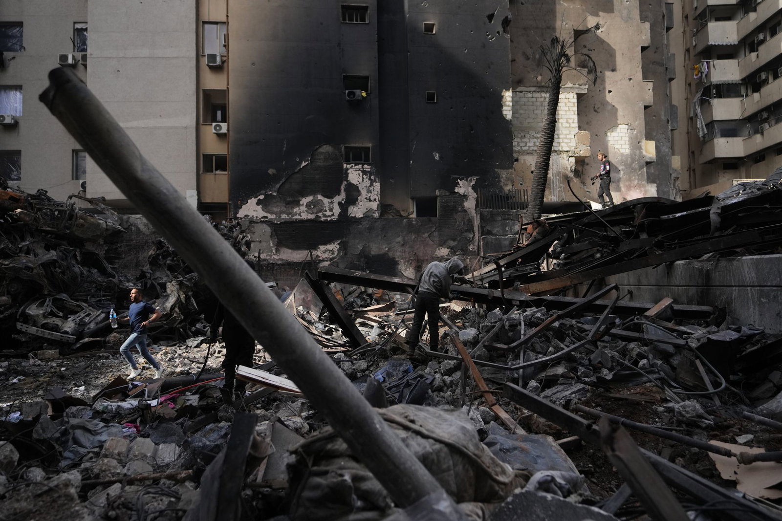 Im Libanon bekämpft Israel derzeit die Hisbollah-Miliz, auch die Zivilbevölkerung leidet darunter.