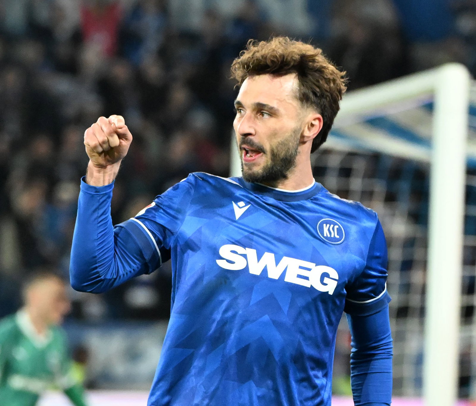 Abgang bestätigt: Fabian Schleusener spielt in der kommenden Saison nicht mehr für den KSC. (Archivbild)