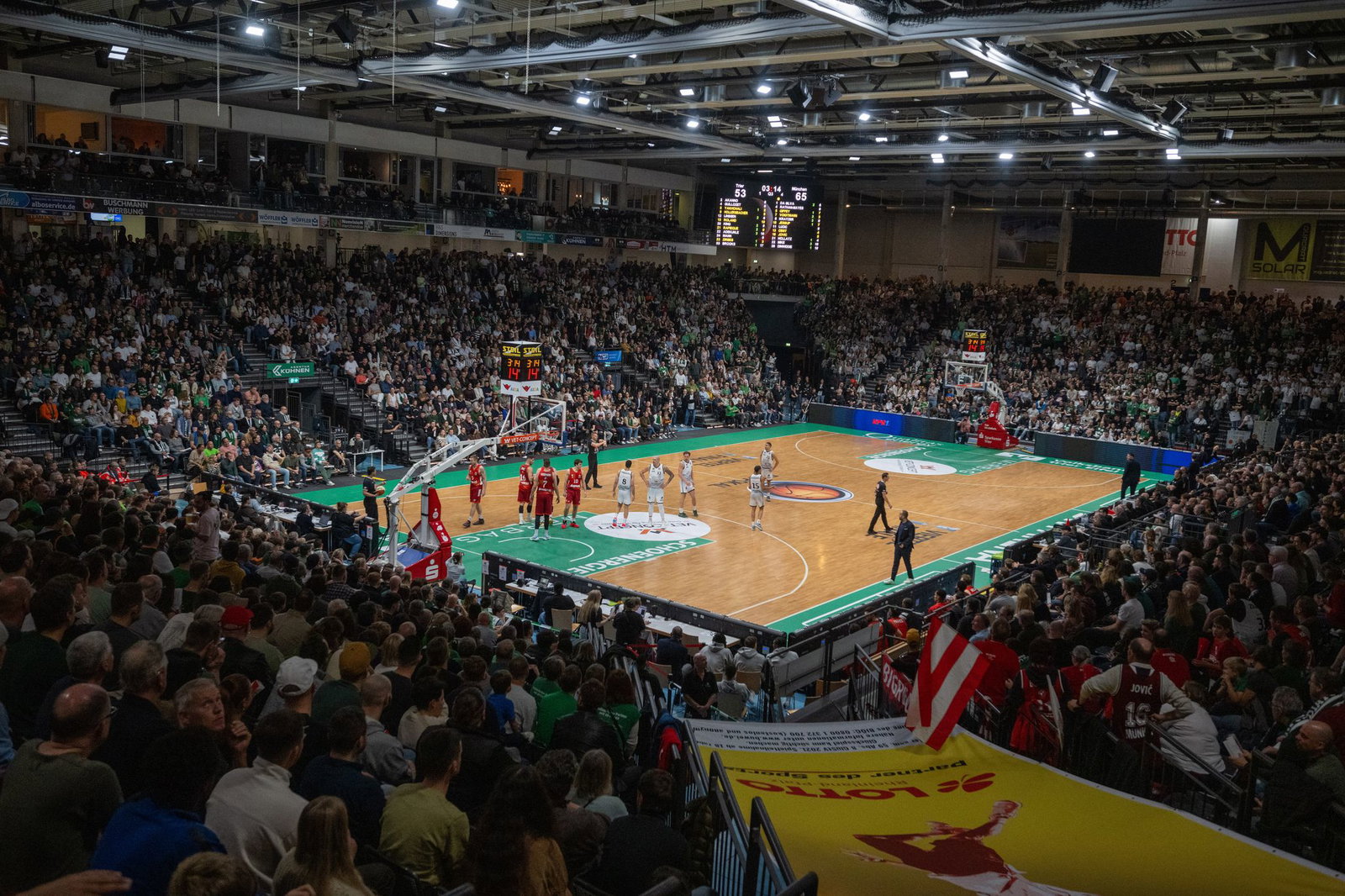 In der Nähe der SWT Arena planen die Gladiators Trier den Bau eines eigenen Campus. (Archivbild)