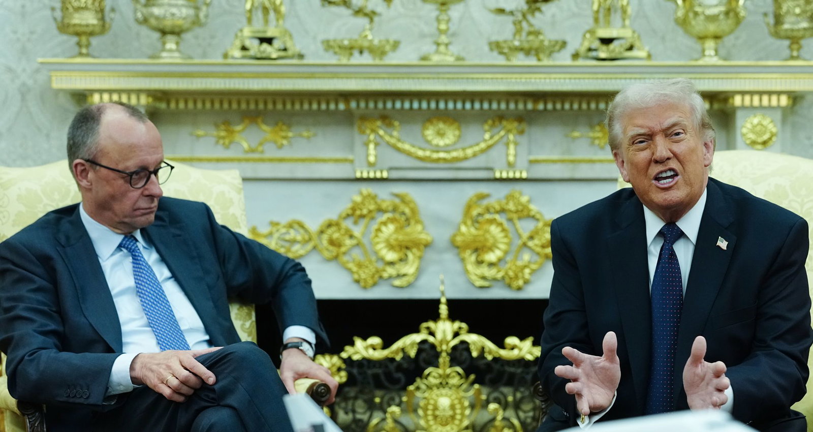 US-Präsident Trump greift Bundeskanzler Merz an. (Archivfoto)