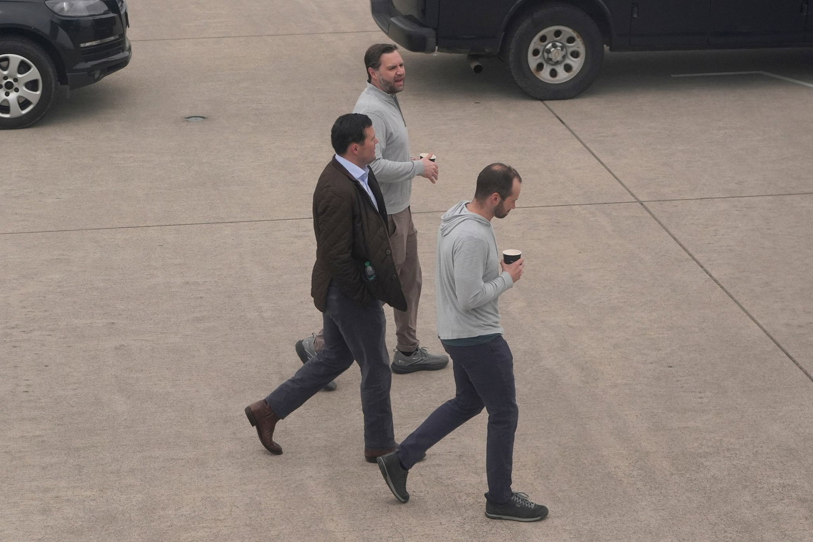 Nach den Gesprächen mit dem Iran legte Vance einen Zwischenstopp in Ramstein ein.