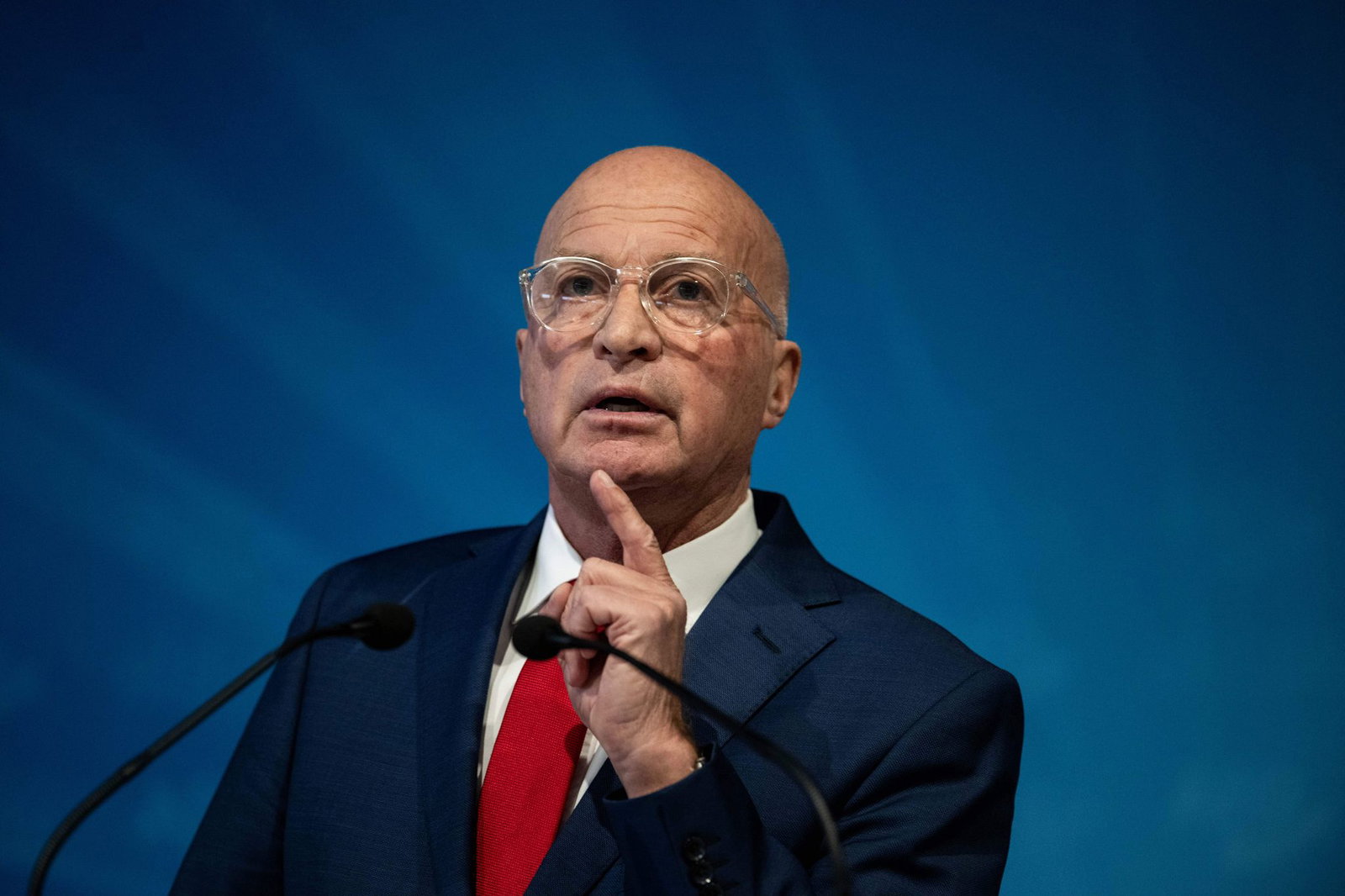 Der frühere Bundeswehroberst Rüdiger Lucassen tritt nach langen internen Querelen von seinem Amt als verteidigungspolitischer Sprecher der AfD-Fraktion zurück. (Archivbild) 