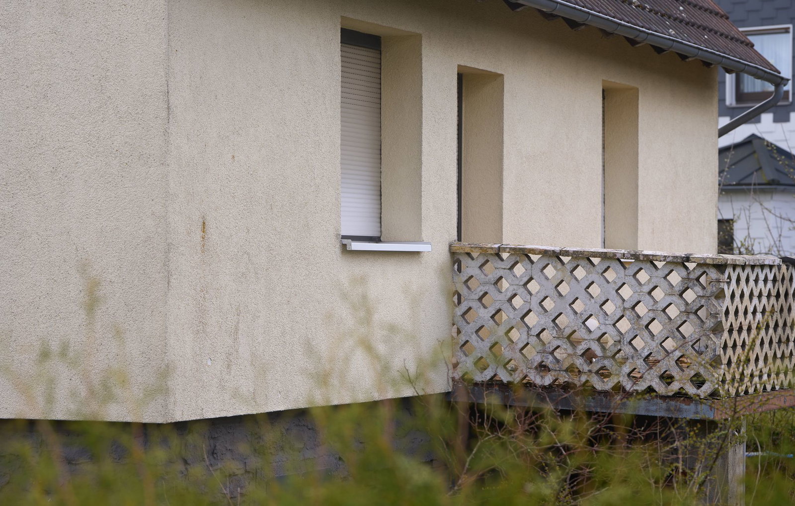 Das Einfamilienhaus wurde zu einem Tatort. 