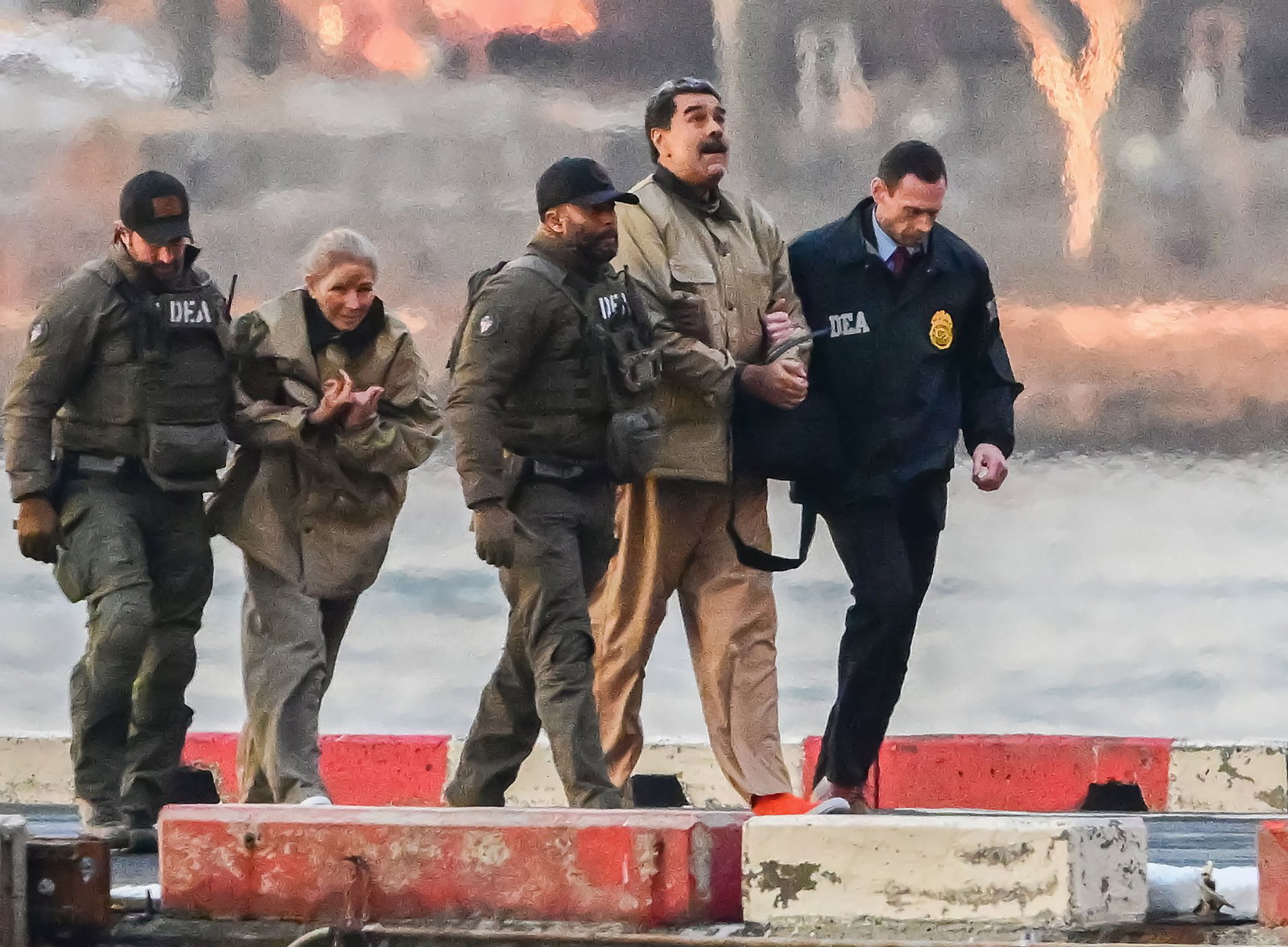 Venezuelas Präsident Nicolás Maduro war Anfang Januar von US-Truppen festgenommen und nach New York gebracht worden. (Archivbild)