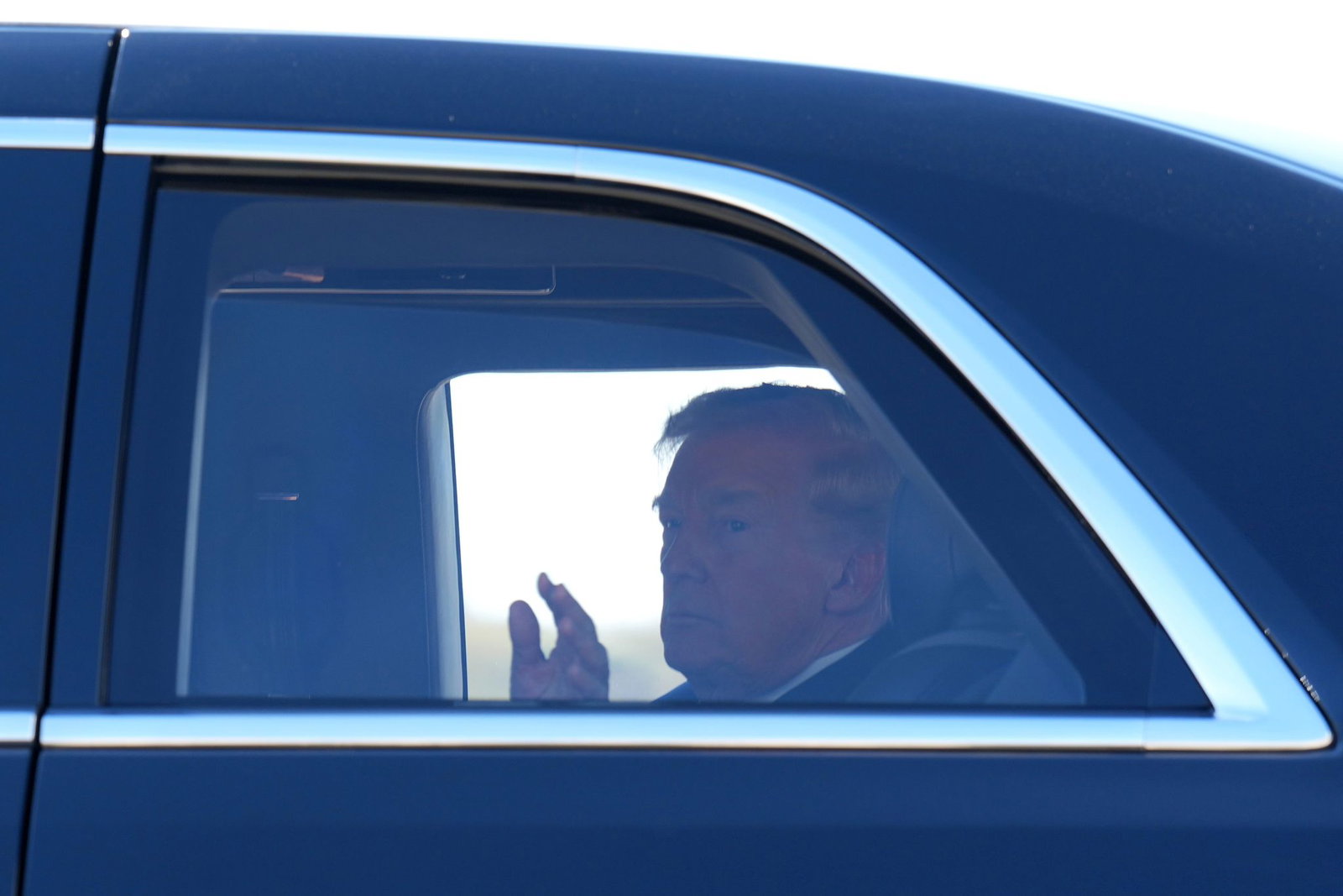 Trump spielt das Problem der Benzinpreise herunter (Archivbild).