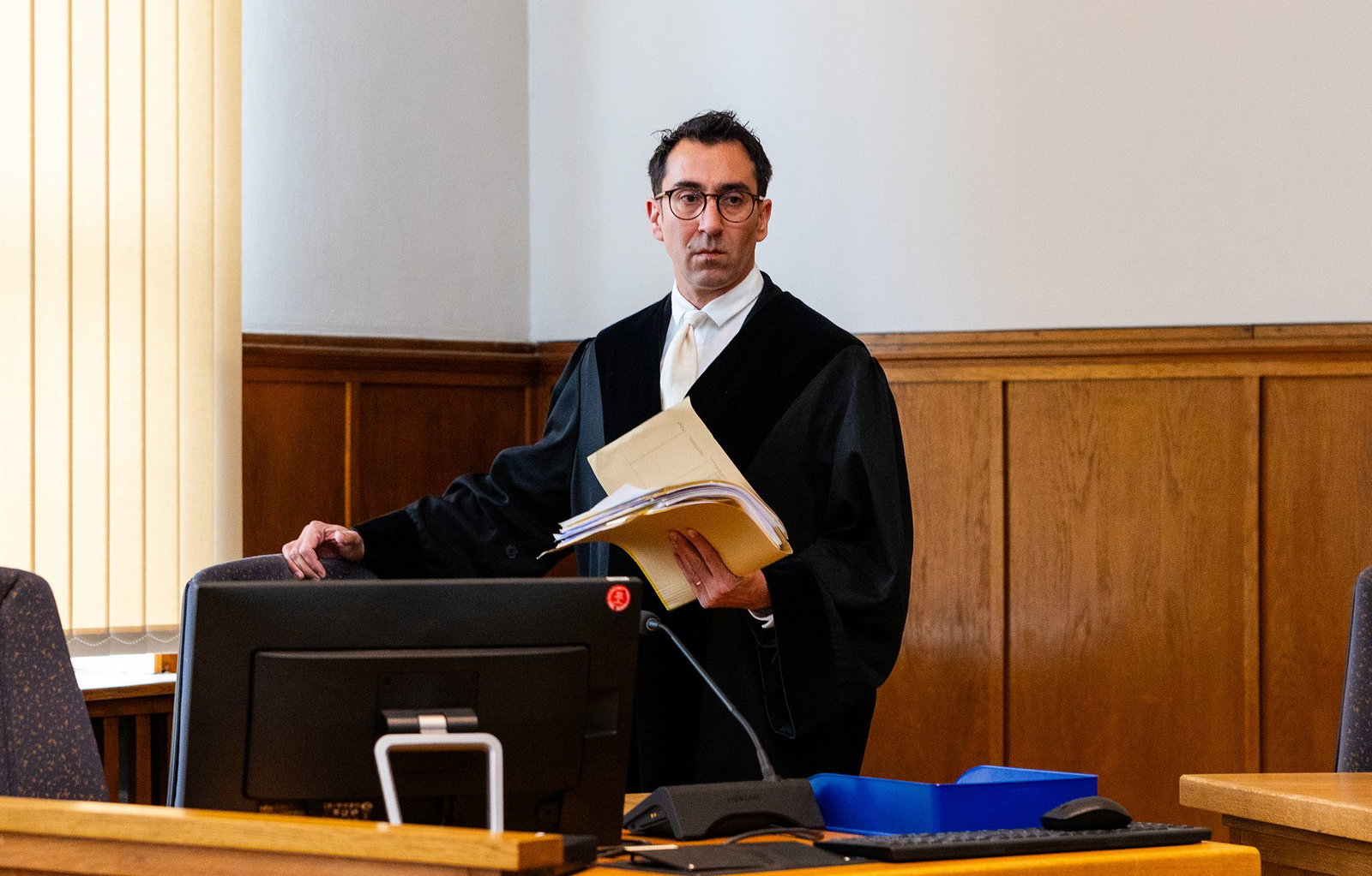 Staatsanwalt Christian Nassiry kurz vor der Urteilsverkündung.